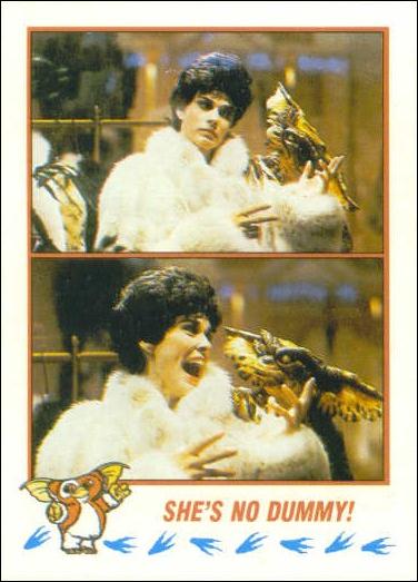 Gremlins 2: The New Batch (Base Set) card 68 She's No Dummy!