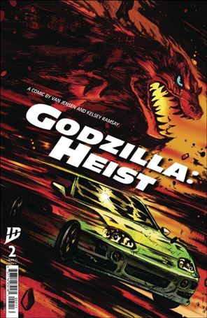 Godzilla: Heist issue 2-B Pablo Tunica Cover