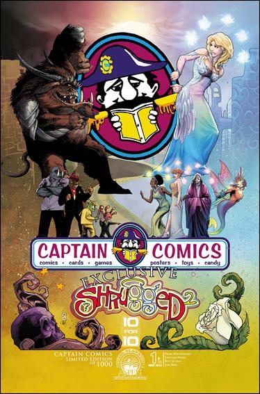 Shrugged (2013) issue 1-D05 Jonathan Marks Captain Comics Cover 1/1000