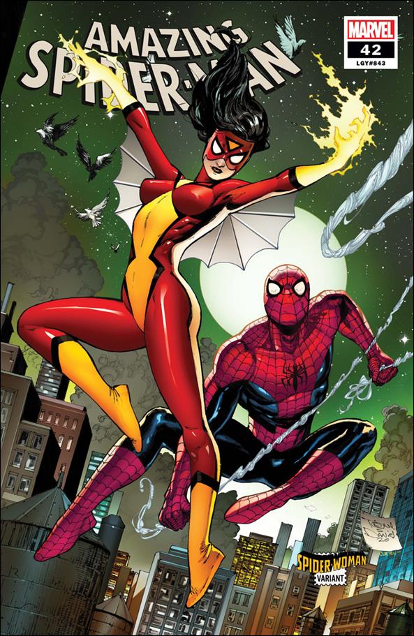 Amazing Spider-Man (2018) issue 42-B Tony Daniel Spider-Woman Cover