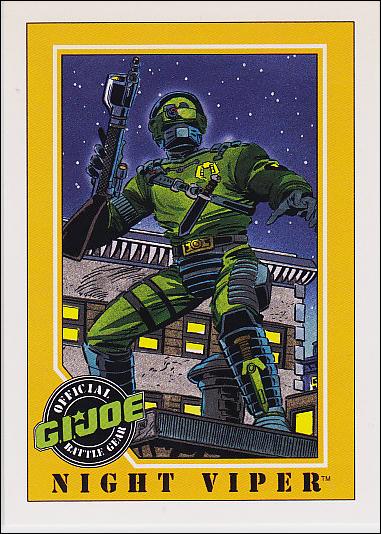 G.I. Joe (Base Set) card 82 Night Viper