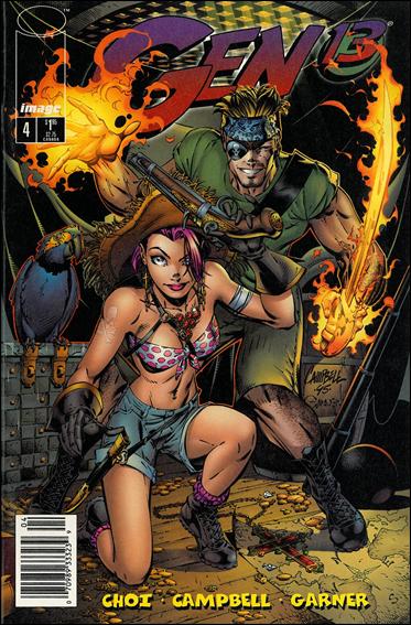 Gen13 (1995) issue 4-B Newsstand Edition / Price Variant