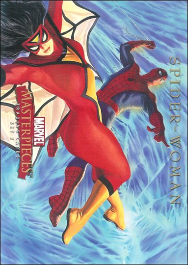 2008 Marvel Masterpieces: Series 2 (Jumbo Box Topper Subset) card 3 Spider-Woman