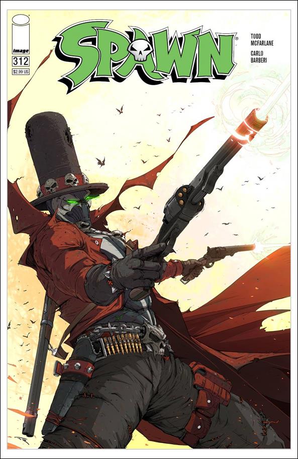 Spawn issue 312-C Tonton Revolver Cover