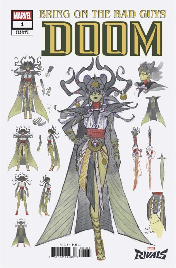Bring on the Bad Guys: Doom issue 1-E Peach Momoko Marvel Rivals Cover