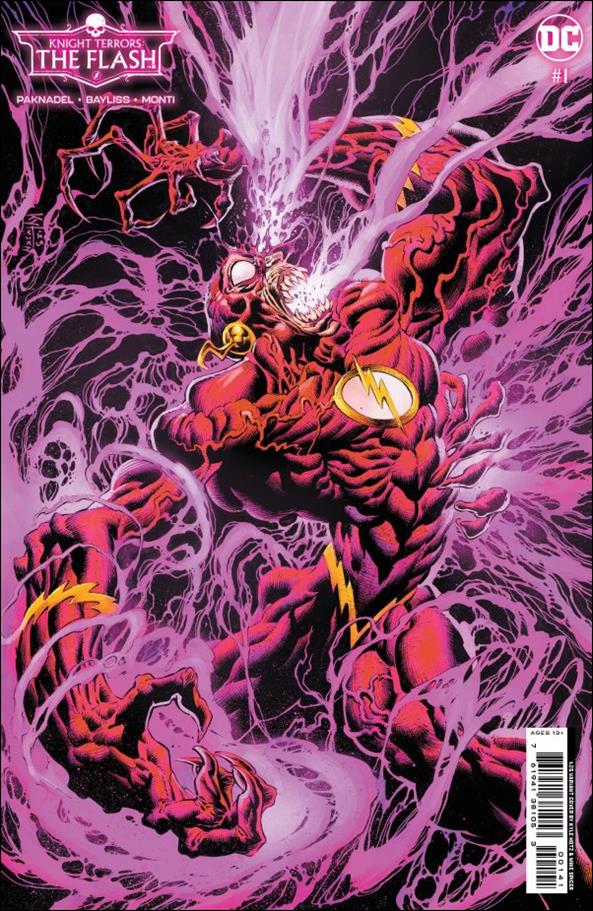Knight Terrors: The Flash issue 1-E Kyle Hotz 1:25 Cardstock Cover