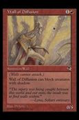 Magic the Gathering: Tempest (Base Set) card 211 Wall of Diffusion
