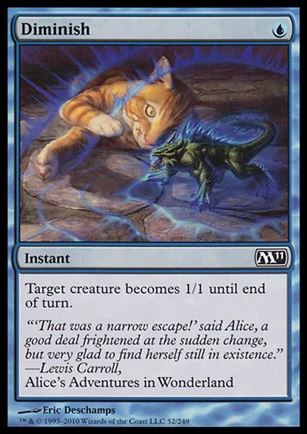Magic the Gathering: 2011 Core Set (Base Set) card 52 Diminish