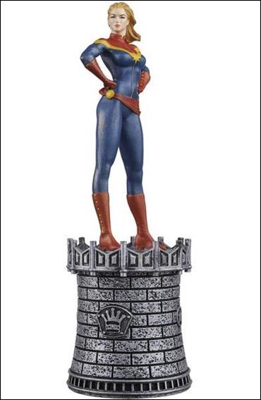 Marvel Chess Collection (UK)  item 14 Captain Marvel (White Queen)