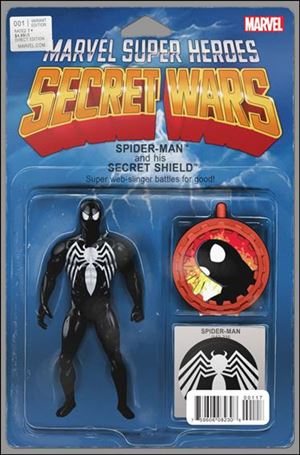 Secret Wars issue 1-G John Tyler Christopher Action Figure Cover