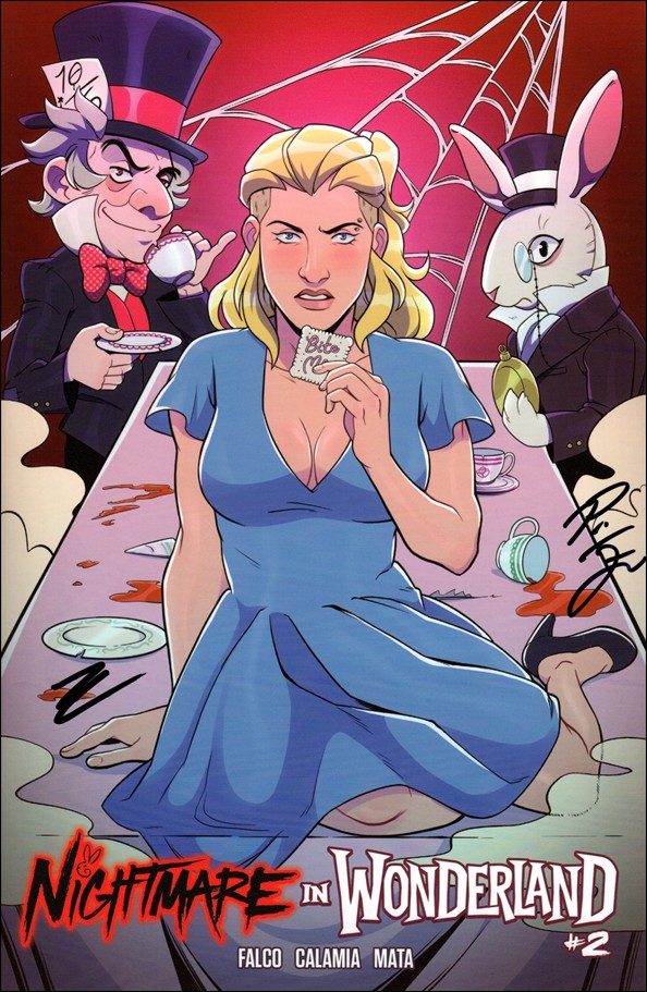 Nightmare in Wonderland issue 2 Rina Mata Cover