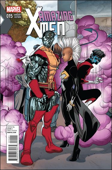 Amazing X-Men (2014) issue 15-B Salvador Larroca 1:20 Welcome Home Cover