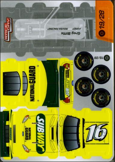 NASCAR Race Day 2005 (Base Set) card 19.2 Greg Biffle