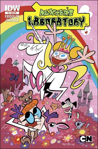 Dexter's Laboratory (2014) issue 3-B Troy Little Subscription Cover