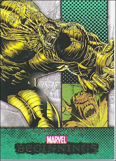 Marvel Beginnings: Series 2 (Base Set) card 345 Abomination