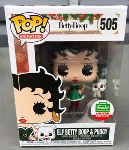 POP! Animation figure 505 Elf Betty Boop & Pudgy