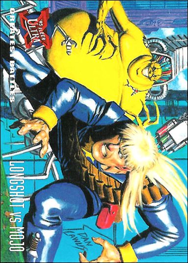 1995 Fleer Ultra X-Men (Base Set) card 132 Longshot vs Mojo