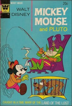 Walt Disney's Mickey Mouse issue 143-B Whitman Cover