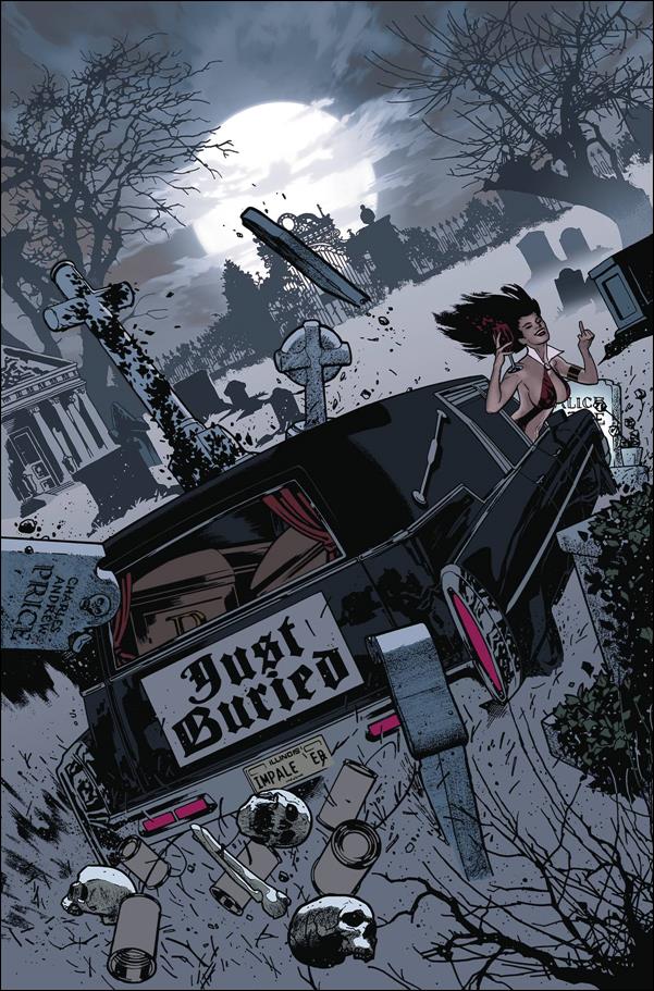 Vampirella/Dracula: Unholy issue 1-ZA Adam Hughes Metal Cover