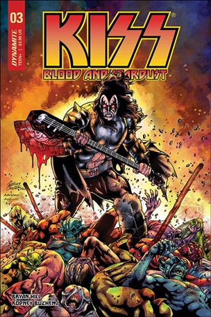 Kiss: Blood and Stardust issue 3-B Rodney Buchemi Cover