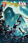 Darkness vs Eva: Daughter of Dracula issue 3 Paul Renaud Cover