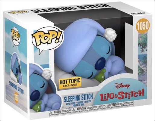 POP! Disney figure 1050 Sleeping Stitch (Hot Topic Exclusive)