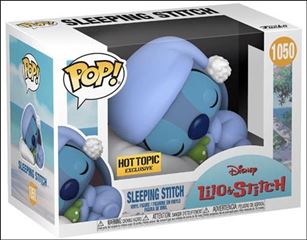 POP! Disney figure 1050 Sleeping Stitch (Hot Topic Exclusive)