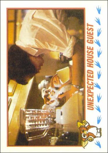 Gremlins 2: The New Batch (Base Set) card 34 Unexpected House Guest