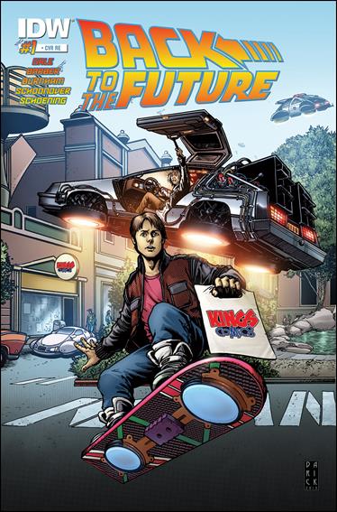Back to the Future (2015) issue 1-MS Darick Robertson King's Comics Cover