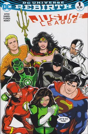 Justice League (2016) issue 1-G Kevin Maguire buymetoys.com Standard Cover 1/3000