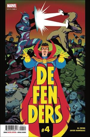 Defenders (2021) issue 4 Javier Rodriguez Cover
