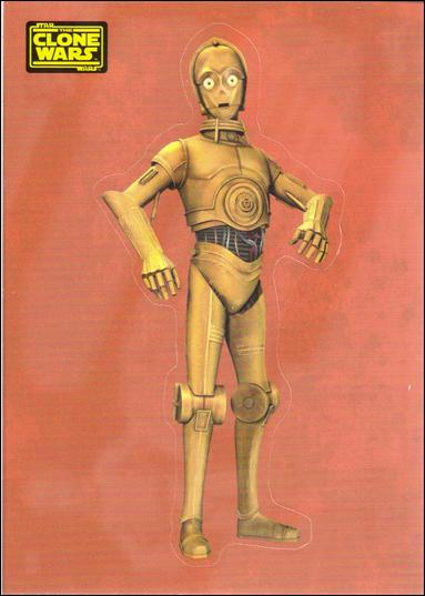 Star Wars: The Clone Wars Trading Card Stickers (Base Set) card 30 C-3PO