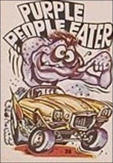 Odd Rod Allstars (Base Set) card 38 Purple People Eater
