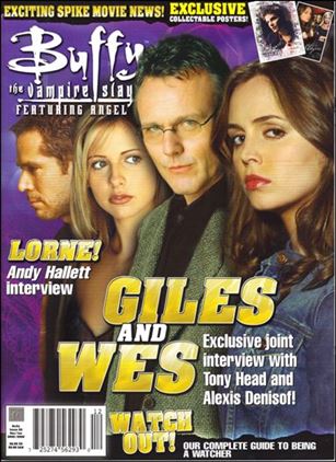 Buffy the Vampire Slayer Magazine issue 22 Slayers & Watchers Cover