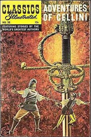 Classic Comics/Classics Illustrated issue 38-B HRN 164 - New Cover Art / New Interior Art