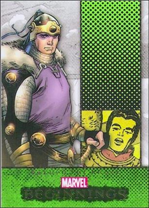Marvel Beginnings: Series 2 (Base Set) card 322 Balder the Brave