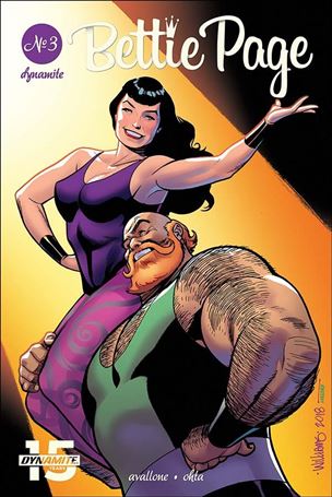Bettie Page (2018) issue 3-C David Williams Cover