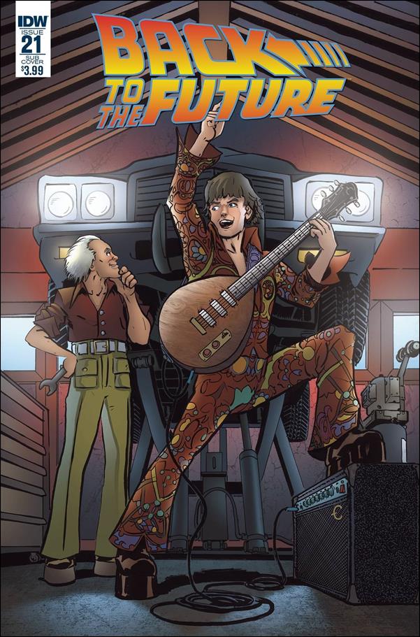 Back to the Future (2015) issue 21-B Casey Maloney Subscription Cover