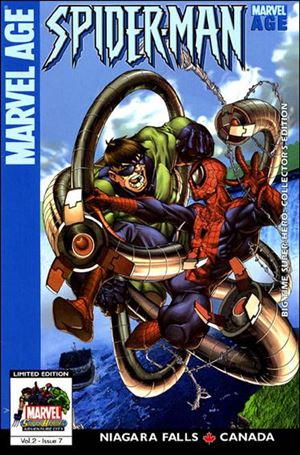 Marvel Age: Spider-Man issue 2-E Niagara Falls Cover