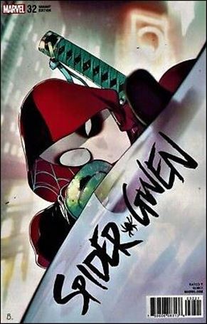 Spider-Gwen (2015/12) issue 32-B Bengal Deadpool Cover