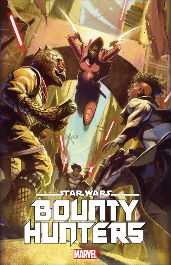 Star Wars: Bounty Hunters issue 40-C Ben Harvey 1:25 Cover