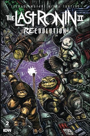 Teenage Mutant Ninja Turtles: The Last Ronin II - Re-Evolution issue 2-B Kevin Eastman Cardstock Cover