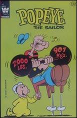 Popeye (1948) issue 167-B White Whitman Logo
