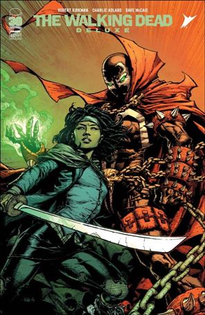 Walking Dead Deluxe issue 53-F David Finch Spawn Cover
