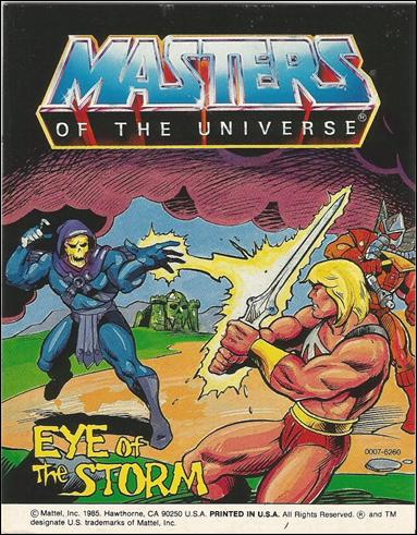 Masters of the Universe (1983) issue 5.08-B Mini Comic - "Printed in U.S.A." Cover 