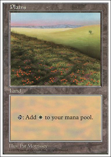 Magic the Gathering: 5th Edition (Base Set) card 430-B Plains