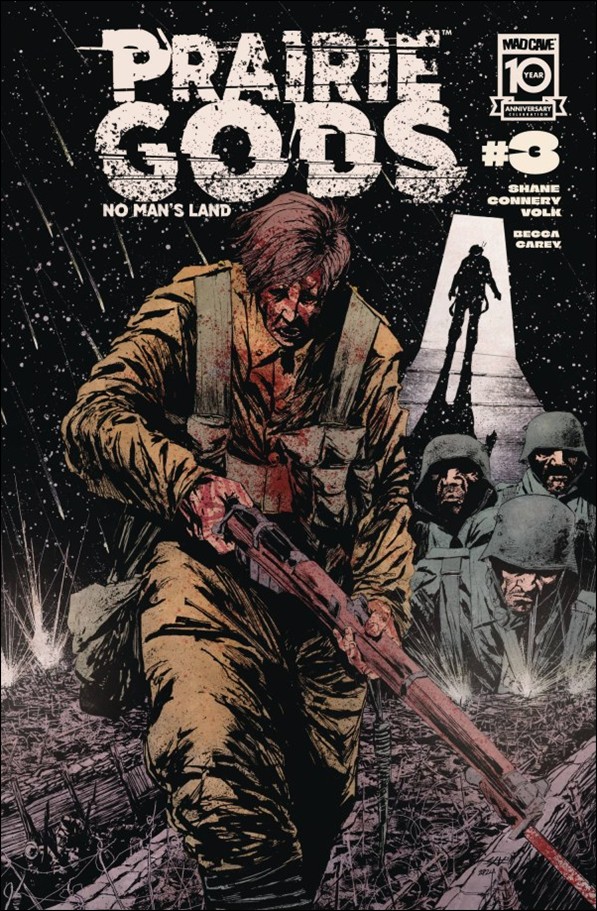 Prairie Gods issue 3 Shane Connery Volk Cover