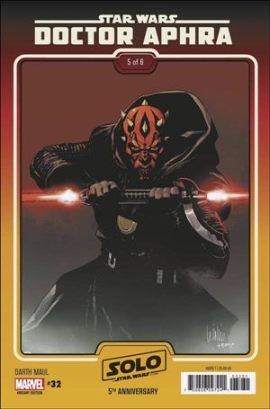 Star Wars: Doctor Aphra issue 32-D Leinil Francis Yu Darth Maul Solo Movie Cover
