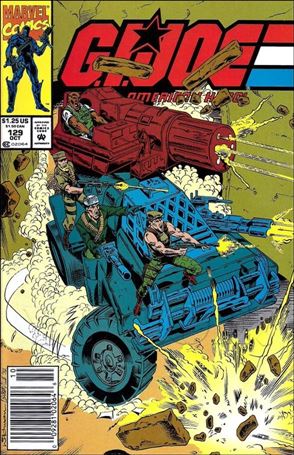G.I. Joe: A Real American Hero issue 129-B Newsstand Cover