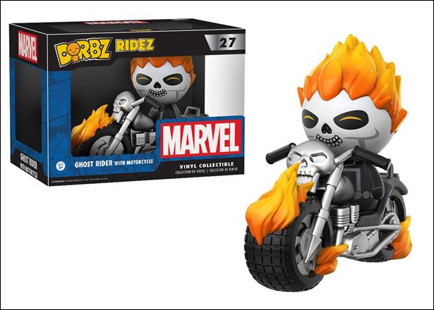 Dorbz Ridez figure 27 Ghost Rider with Motorcycle